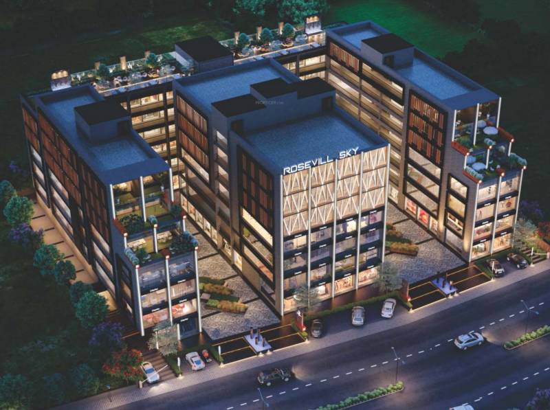 Images for Elevation of Shree Khodal Rosevill Sky