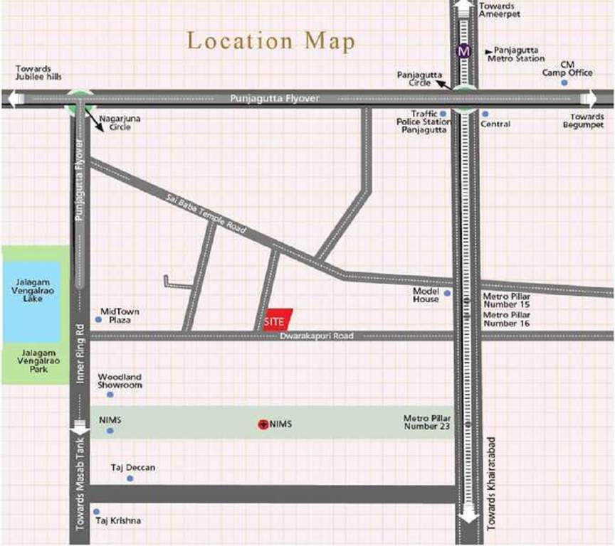  kirans doyan crest Location Plan