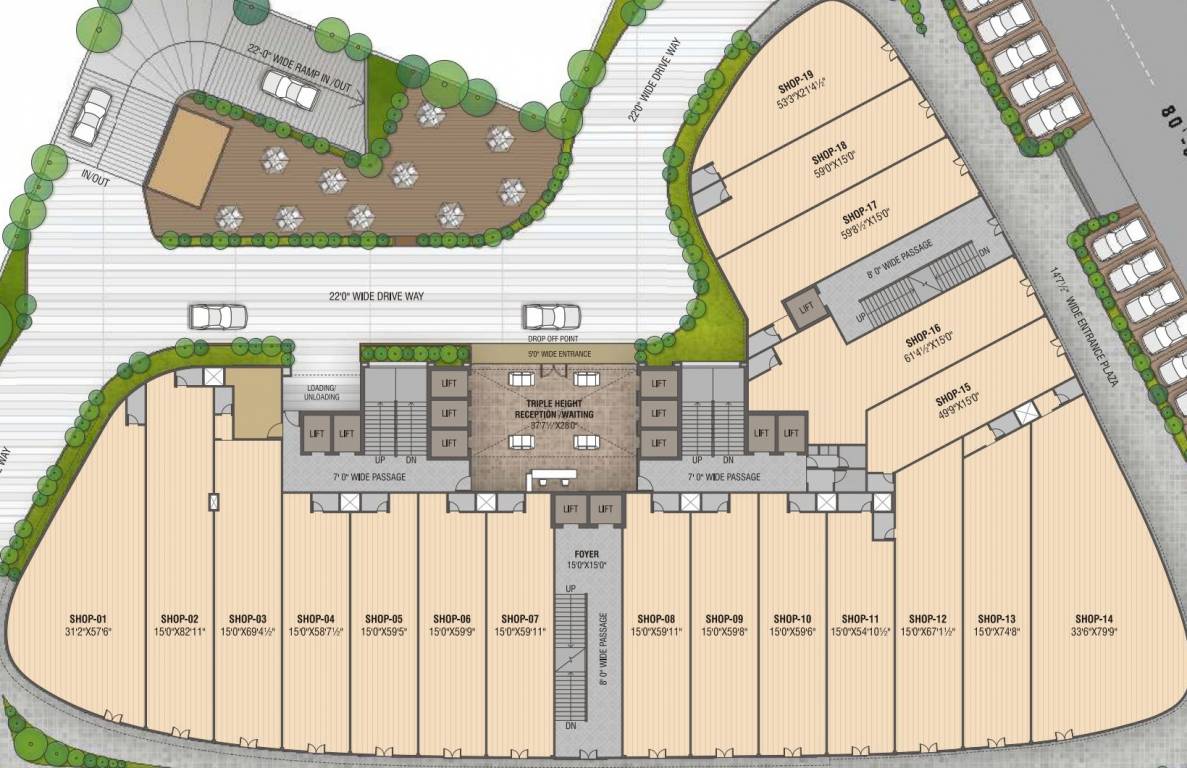 Images for Cluster Plan of Dwarkesh Penninsulla