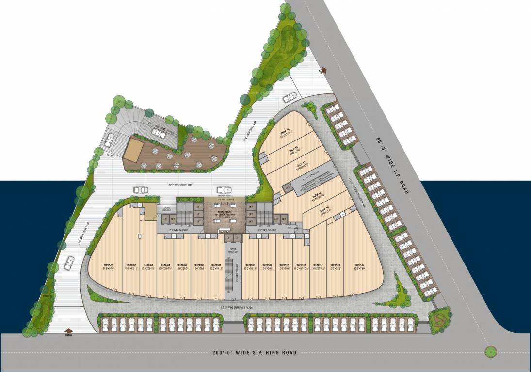 Images for Layout Plan of Dwarkesh Penninsulla
