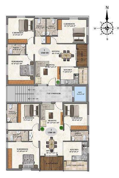  aishwarya Lansum Aishwarya Cluster Plan