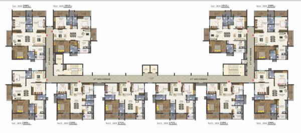  landmark Niharika Landmark Cluster Plan