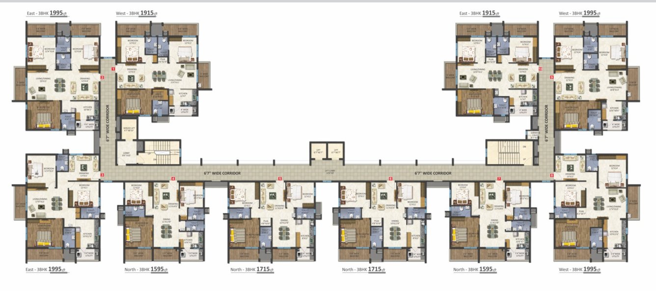  landmark Niharika Landmark Cluster Plan