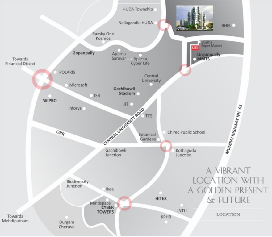  landmark Location Plan