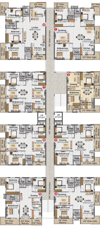 Images for Cluster Plan of Madhavaram Serenity