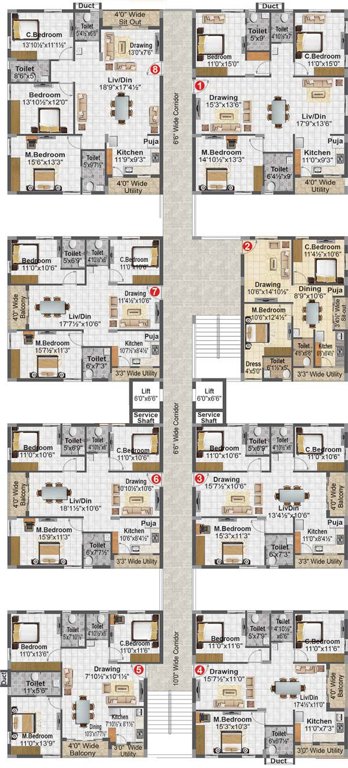 Images for Cluster Plan of Madhavaram Serenity