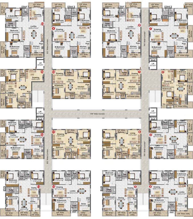 Images for Cluster Plan of Madhavaram Serenity
