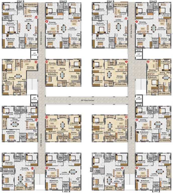 Images for Cluster Plan of Madhavaram Serenity