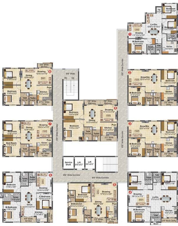 Images for Cluster Plan of Madhavaram Serenity