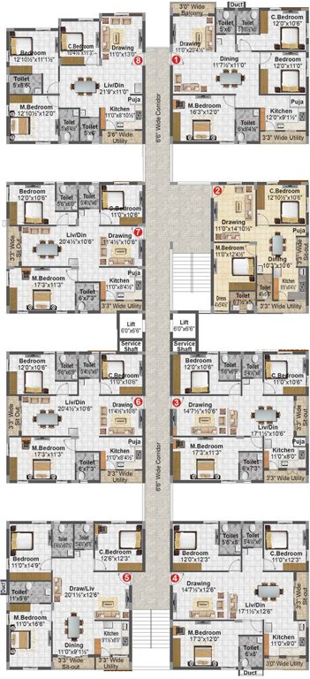 Images for Cluster Plan of Madhavaram Serenity