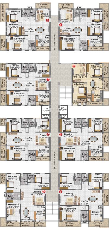 Images for Cluster Plan of Madhavaram Serenity