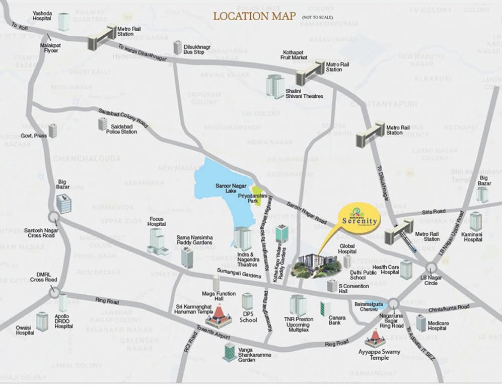 Images for Location Plan of Madhavaram Serenity