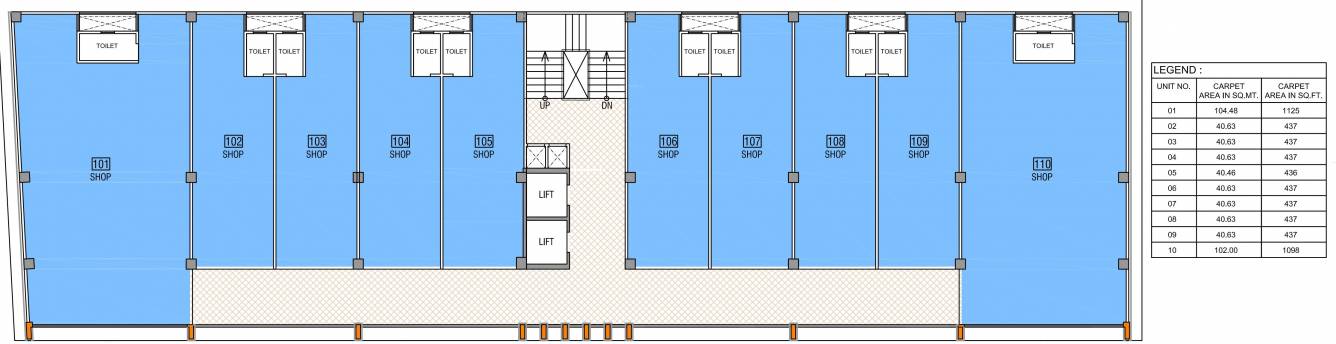 Images for Cluster Plan of Safal Sky City Arcade