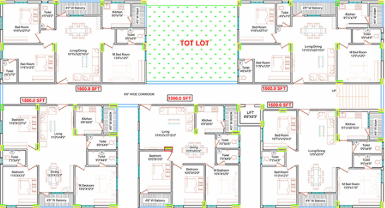 Images for Cluster Plan of Jubilee Laxmi Nivas