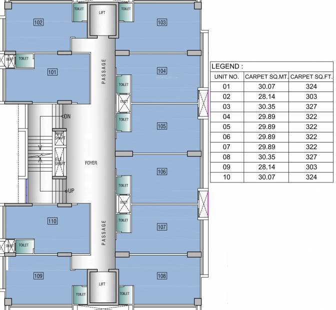 Images for Cluster Plan of Goyal Titanium Business Park