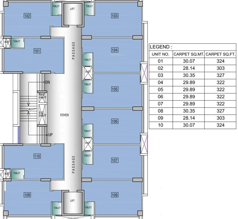 Images for Cluster Plan of Goyal Titanium Business Park