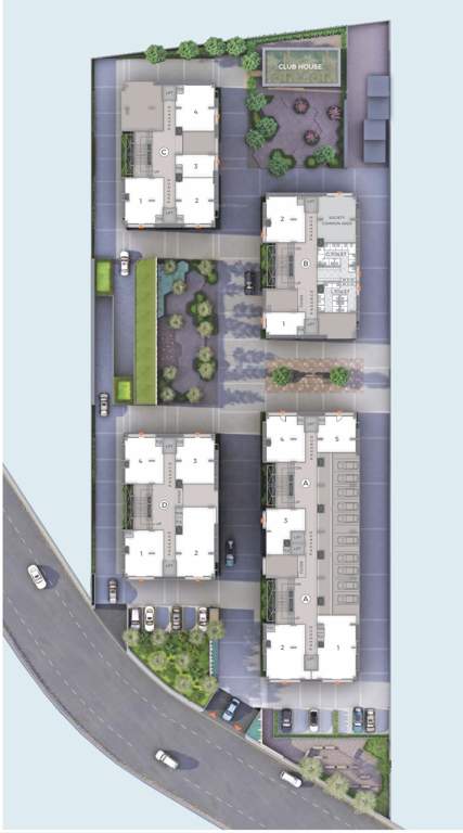  titanium business park Layout Plan