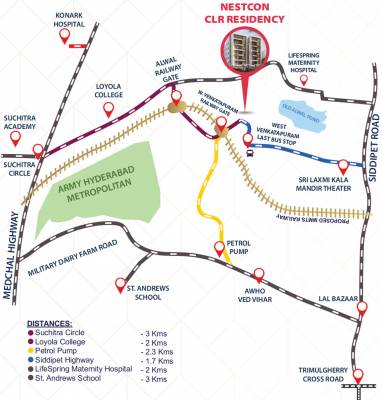 Images for Location Plan of Nestcon CLR Residency