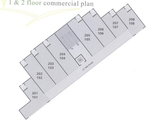  palm-plaza Palm Plaza Cluster Plan from 1st to 2nd Floor