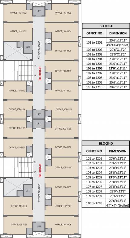 Images for Cluster Plan of Rashmi Prahladnagar Trade Centre