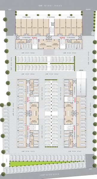 Images for Layout Plan of Rashmi Prahladnagar Trade Centre