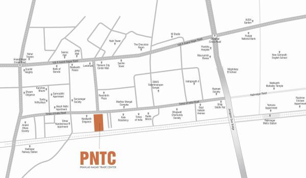 Images for Location Plan of Rashmi Prahladnagar Trade Centre