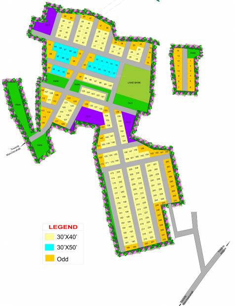 Images for Layout Plan of Upkar Greenviews