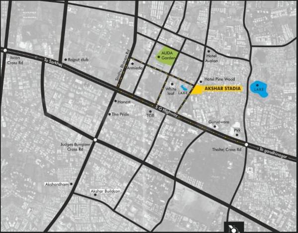 Images for Location Plan of Akshar Stadia
