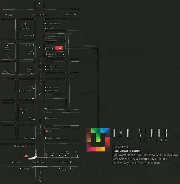 Images for Location Plan of Uma Vihar Elysium