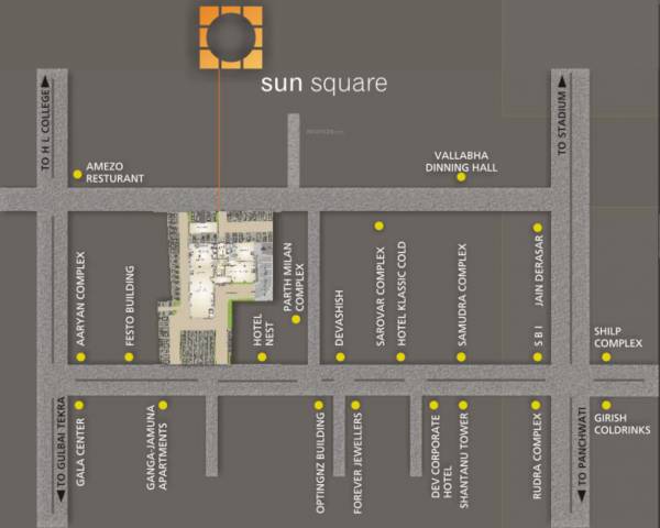  square Location Plan