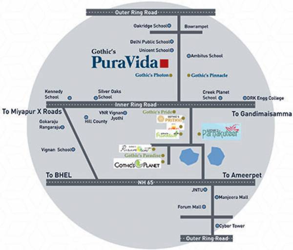 Images for Location Plan of Gothic Gothics Pura Vida