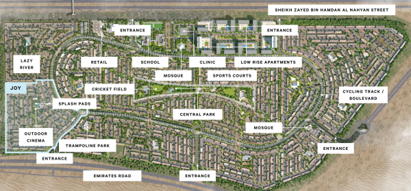 Images for Layout Plan of Emaar Arabian Ranches III Joy