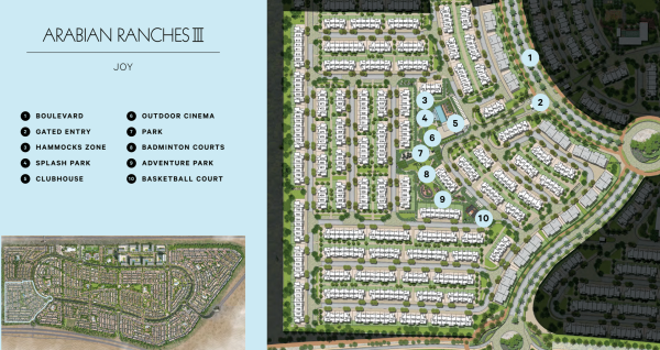 Images for Master Plan of Emaar Arabian Ranches III Joy