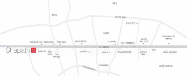 Images for Location Plan of Savvy Shapath 5