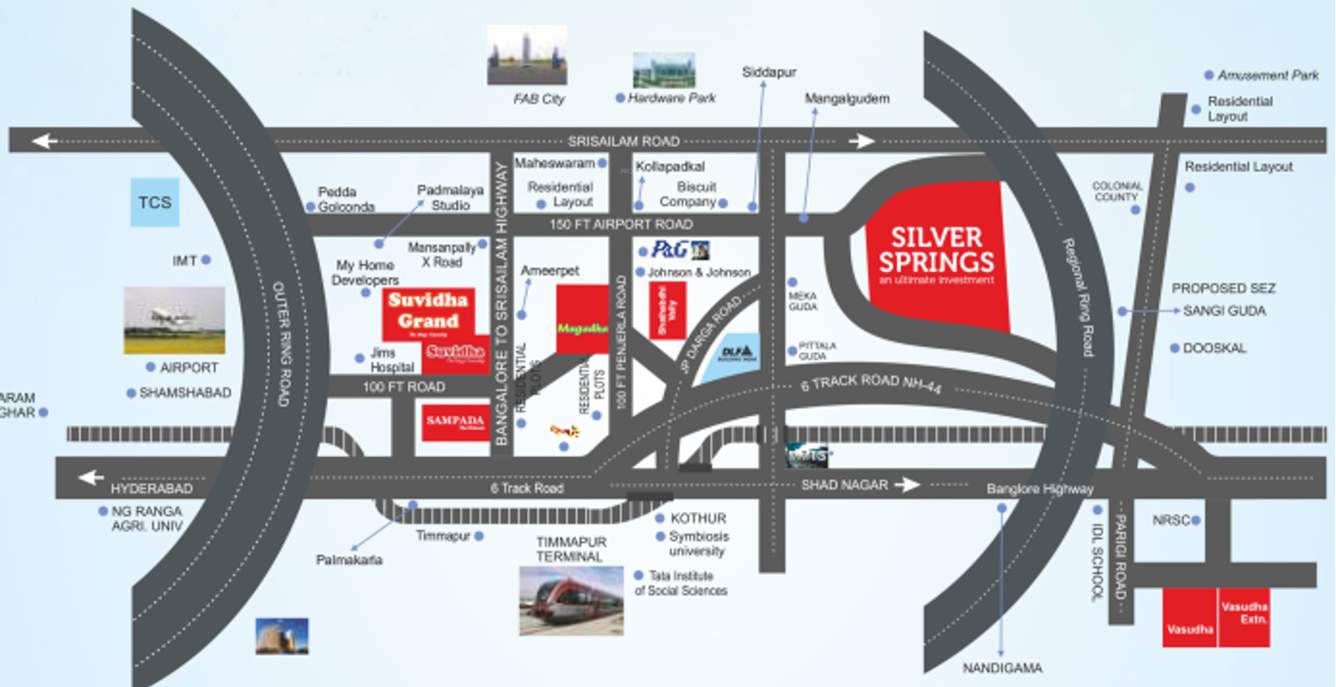 Images for Location Plan of Shathabdhi Silver Springs