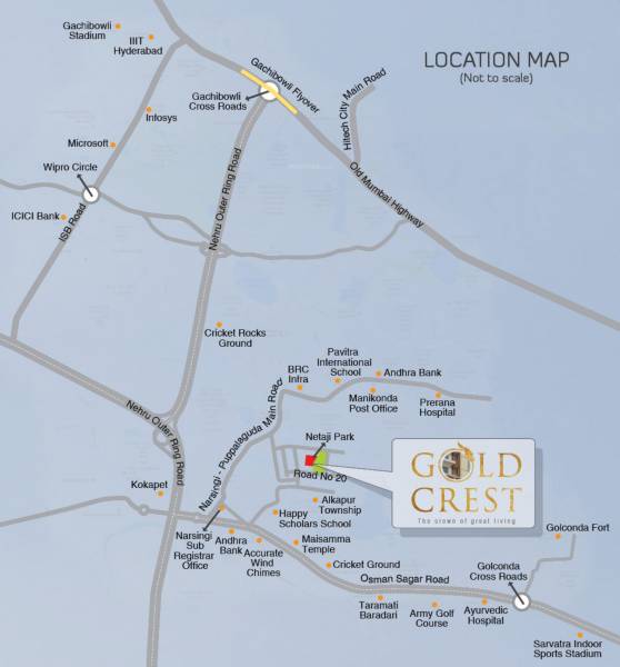 Images for Location Plan of Fortune Green Gold Crest