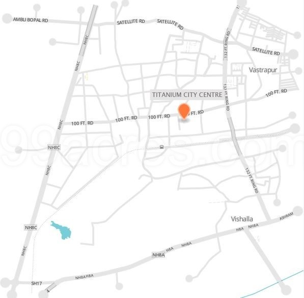 Images for Location Plan of Safal Titanium City Centre