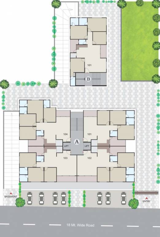 Images for Layout Plan of Solitaire Square