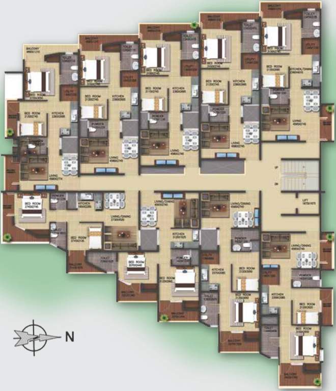 Images for Cluster Plan of Preeti Proximity