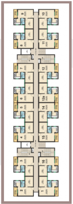 metro-city Cluster Plan
