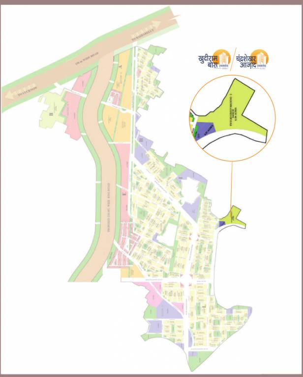  metro city Layout Plan
