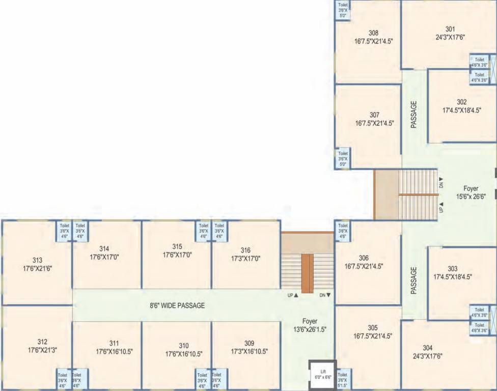 Images for Cluster Plan of Khyati Magnifico