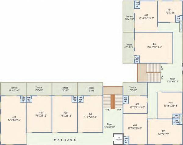 Images for Cluster Plan of Khyati Magnifico