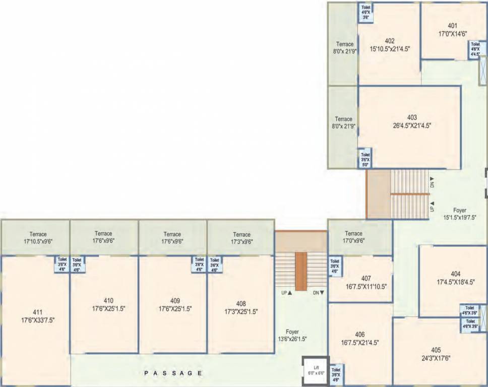 Images for Cluster Plan of Khyati Magnifico