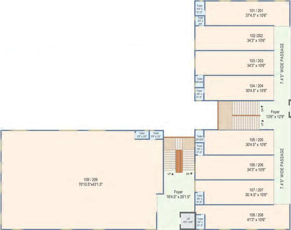 Images for Cluster Plan of Khyati Magnifico