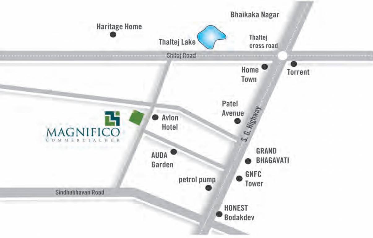 Images for Location Plan of Khyati Magnifico