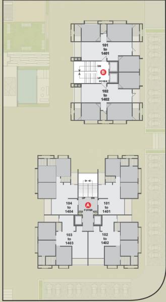 Images for Cluster Plan of Virasat Palm Glory 3