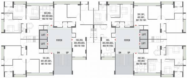 Images for Cluster Plan of Vikas Westside Elegance