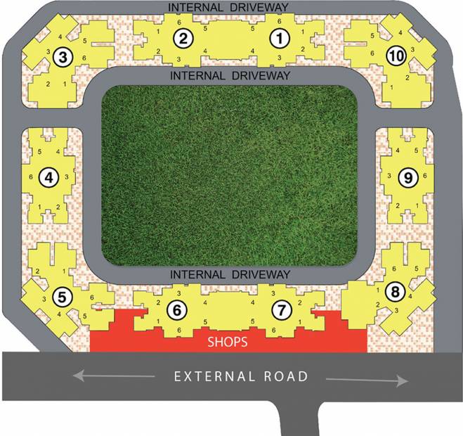 Images for Layout Plan of Raunak City Sector IV D4