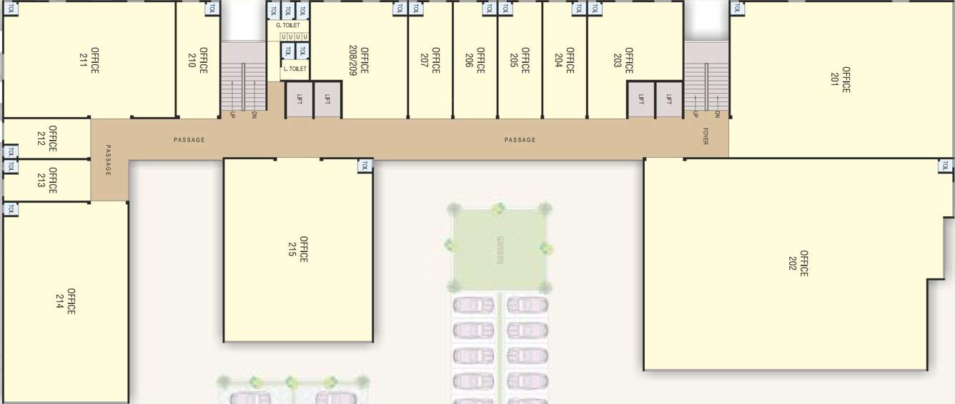 Images for Cluster Plan of K P The Atlanta Business Hub